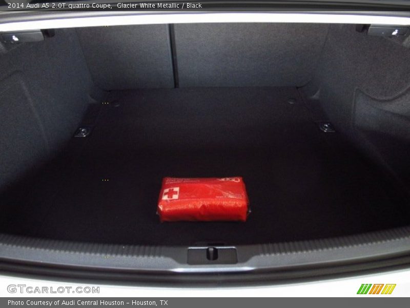 Glacier White Metallic / Black 2014 Audi A5 2.0T quattro Coupe