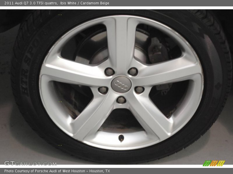 Ibis White / Cardamom Beige 2011 Audi Q7 3.0 TFSI quattro