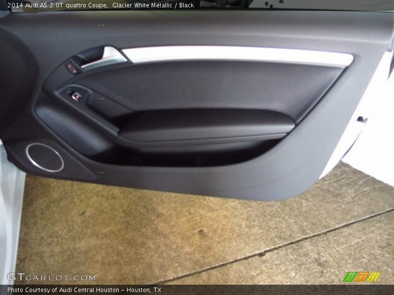 Glacier White Metallic / Black 2014 Audi A5 2.0T quattro Coupe