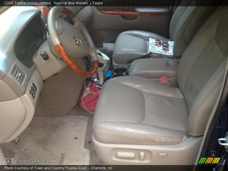 Nautical Blue Metallic / Taupe 2006 Toyota Sienna Limited