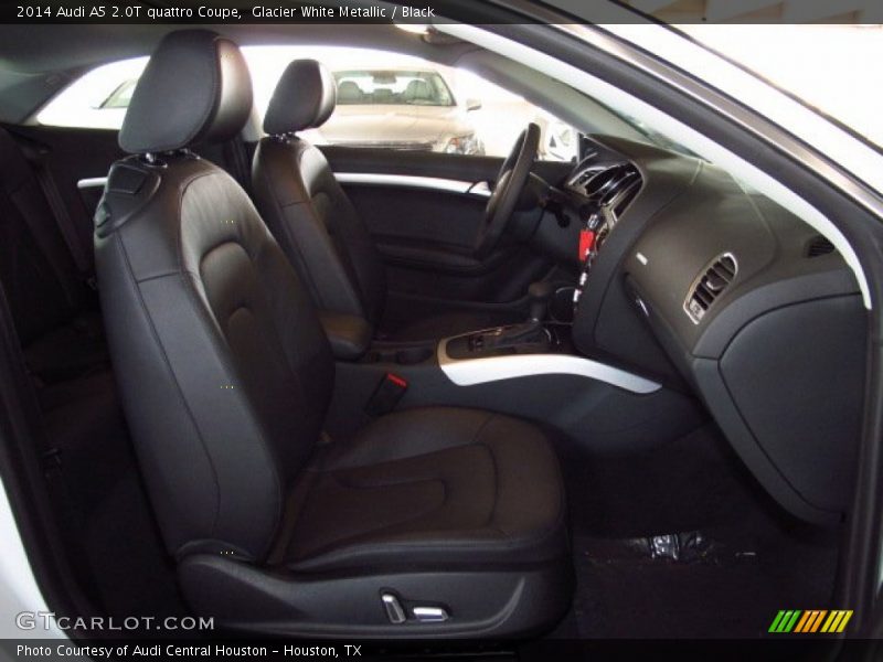 Glacier White Metallic / Black 2014 Audi A5 2.0T quattro Coupe