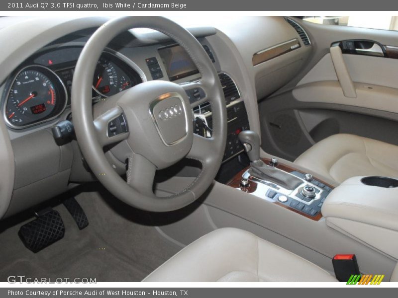 Ibis White / Cardamom Beige 2011 Audi Q7 3.0 TFSI quattro