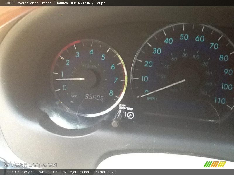 Nautical Blue Metallic / Taupe 2006 Toyota Sienna Limited