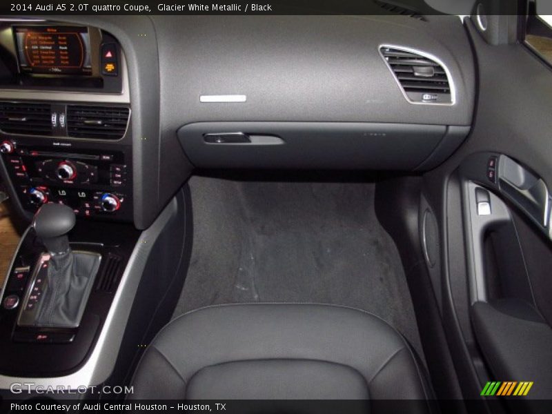 Glacier White Metallic / Black 2014 Audi A5 2.0T quattro Coupe