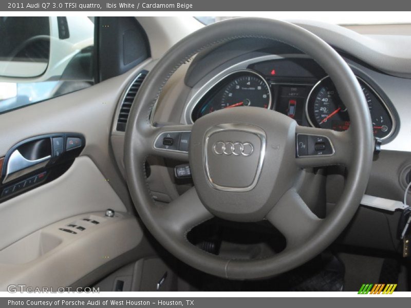 Ibis White / Cardamom Beige 2011 Audi Q7 3.0 TFSI quattro