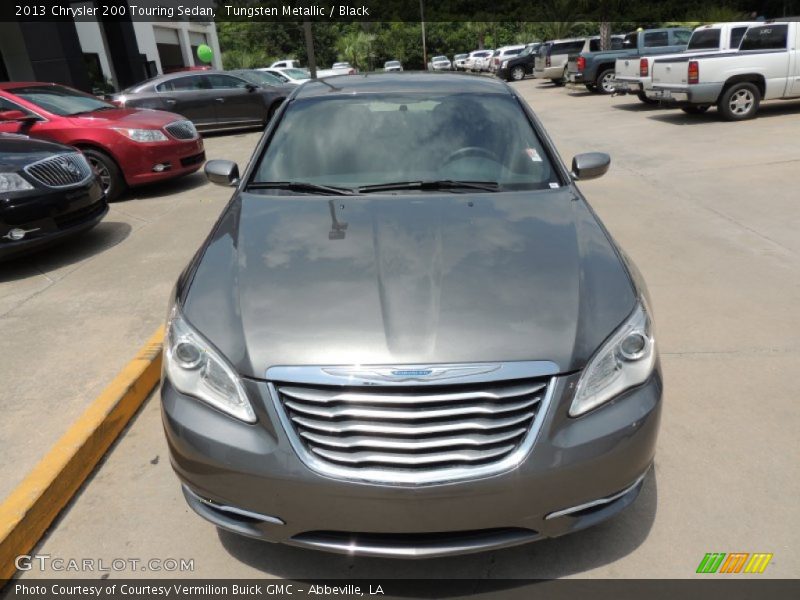 Tungsten Metallic / Black 2013 Chrysler 200 Touring Sedan
