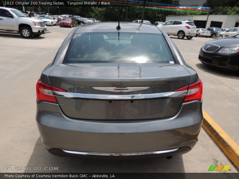 Tungsten Metallic / Black 2013 Chrysler 200 Touring Sedan