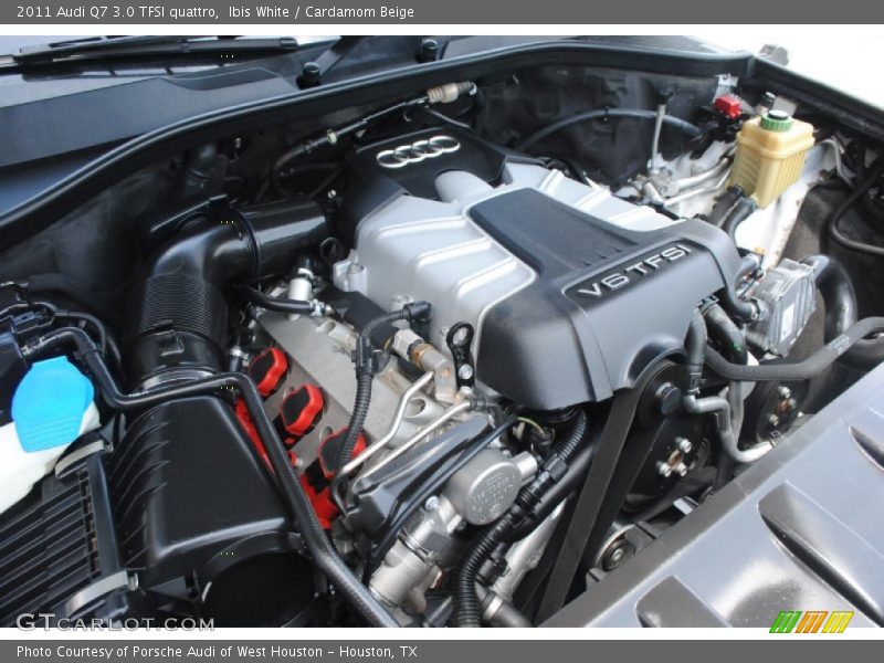 Ibis White / Cardamom Beige 2011 Audi Q7 3.0 TFSI quattro