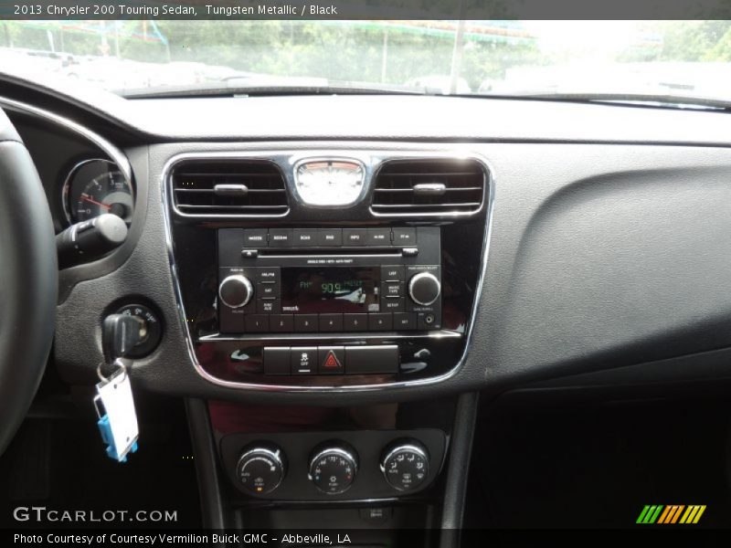 Tungsten Metallic / Black 2013 Chrysler 200 Touring Sedan