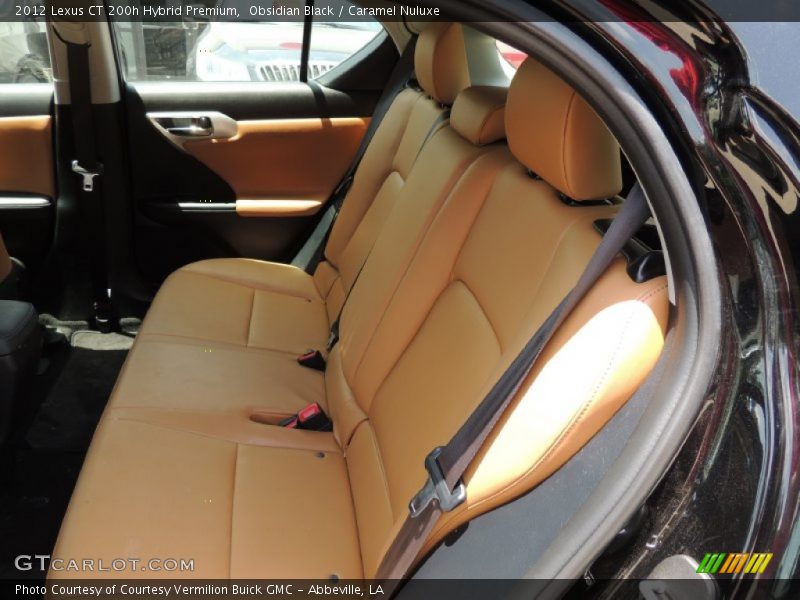 Obsidian Black / Caramel Nuluxe 2012 Lexus CT 200h Hybrid Premium
