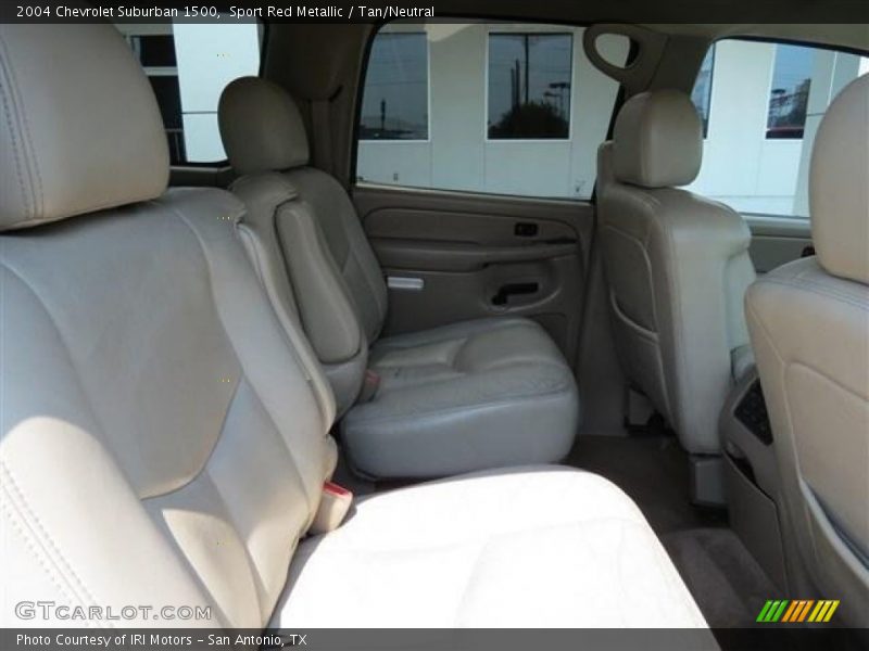 Sport Red Metallic / Tan/Neutral 2004 Chevrolet Suburban 1500