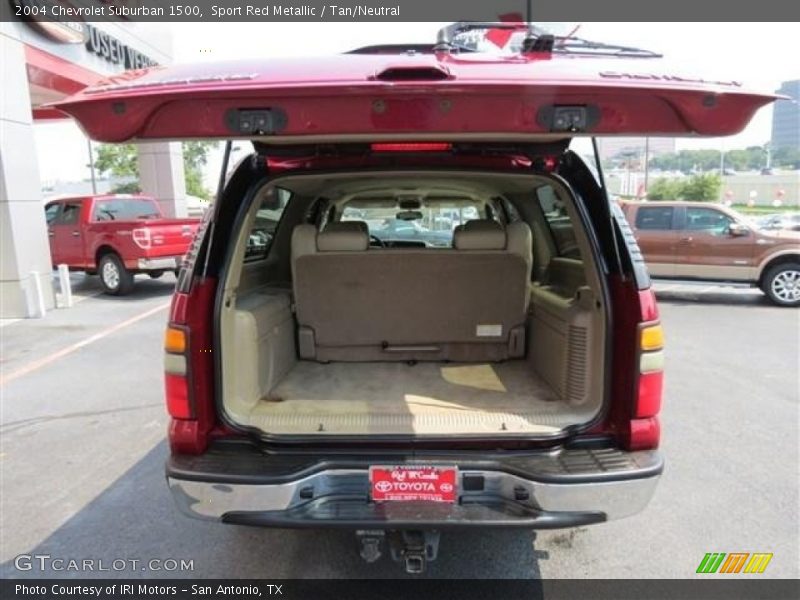 Sport Red Metallic / Tan/Neutral 2004 Chevrolet Suburban 1500