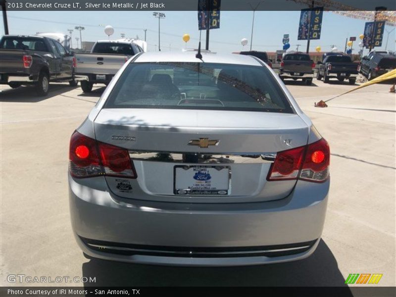 Silver Ice Metallic / Jet Black 2013 Chevrolet Cruze LT