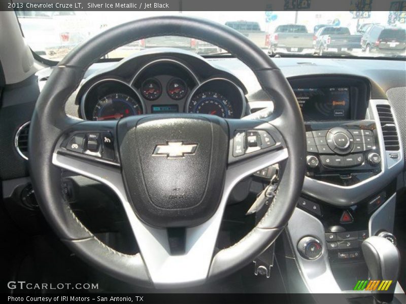 Silver Ice Metallic / Jet Black 2013 Chevrolet Cruze LT