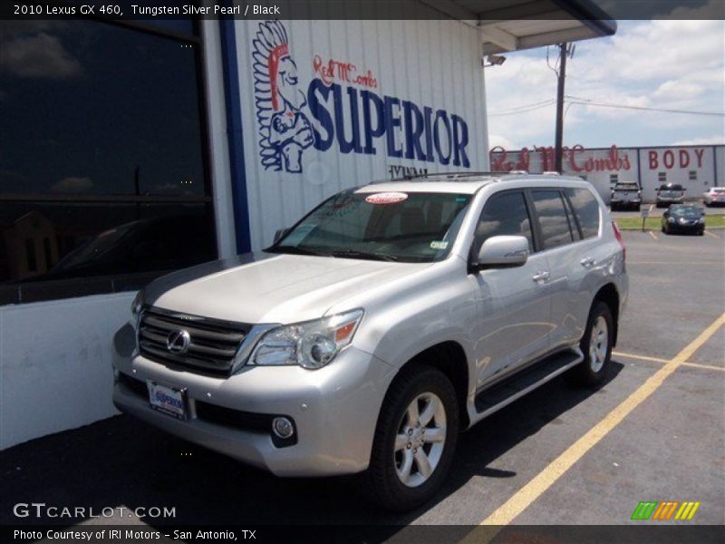 Tungsten Silver Pearl / Black 2010 Lexus GX 460
