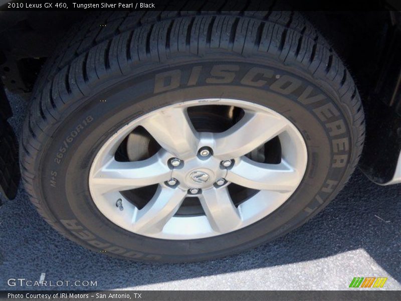 Tungsten Silver Pearl / Black 2010 Lexus GX 460