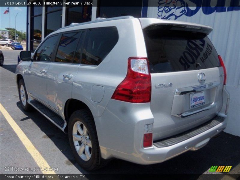 Tungsten Silver Pearl / Black 2010 Lexus GX 460