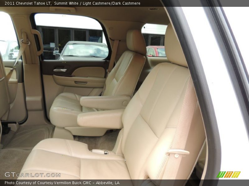 Summit White / Light Cashmere/Dark Cashmere 2011 Chevrolet Tahoe LT