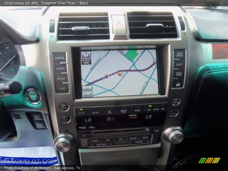 Tungsten Silver Pearl / Black 2010 Lexus GX 460