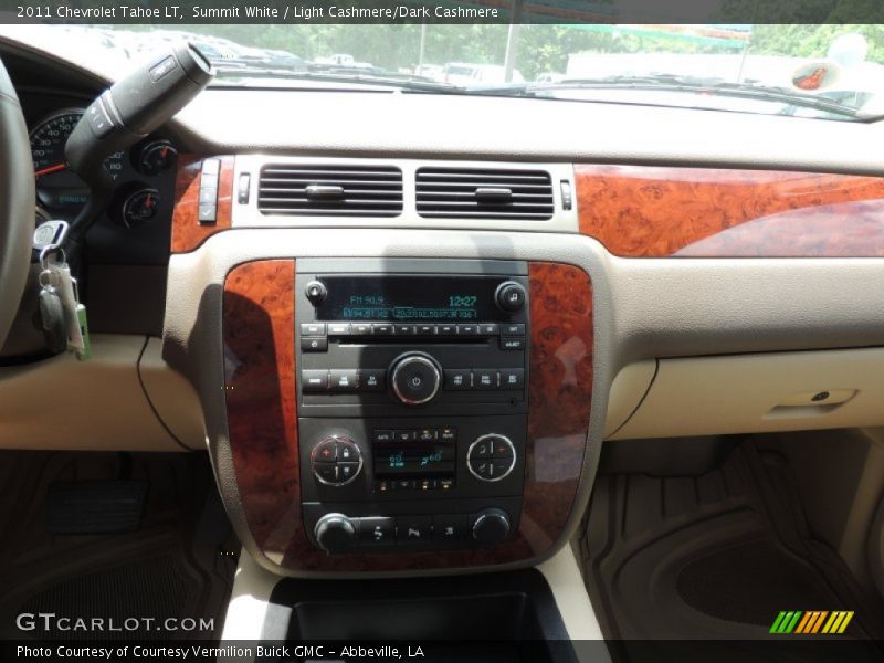 Summit White / Light Cashmere/Dark Cashmere 2011 Chevrolet Tahoe LT