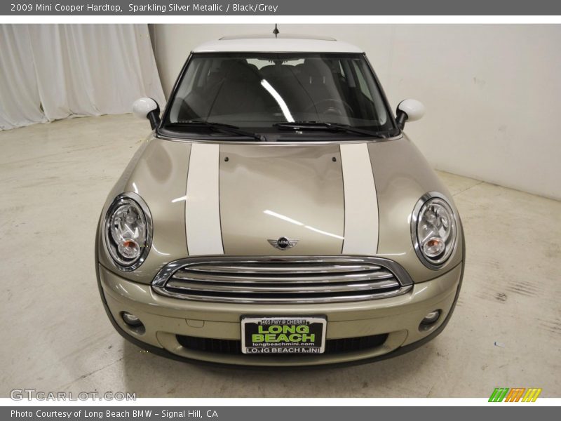 Sparkling Silver Metallic / Black/Grey 2009 Mini Cooper Hardtop