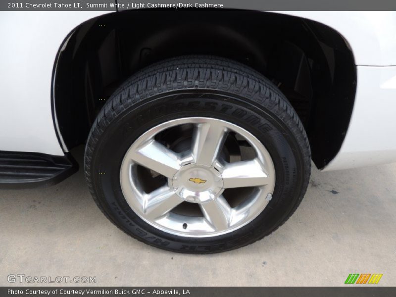 Summit White / Light Cashmere/Dark Cashmere 2011 Chevrolet Tahoe LT