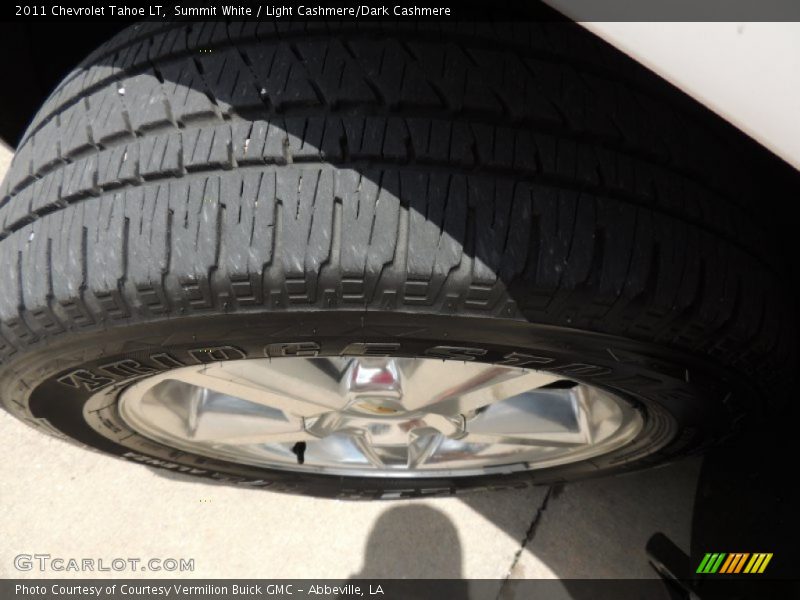 Summit White / Light Cashmere/Dark Cashmere 2011 Chevrolet Tahoe LT