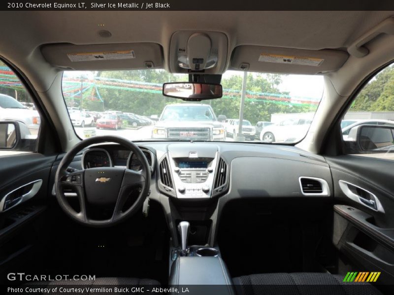 Silver Ice Metallic / Jet Black 2010 Chevrolet Equinox LT