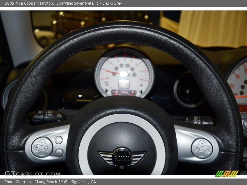 Sparkling Silver Metallic / Black/Grey 2009 Mini Cooper Hardtop