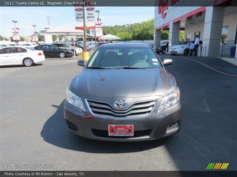 Magnetic Gray Metallic / Ash 2011 Toyota Camry LE
