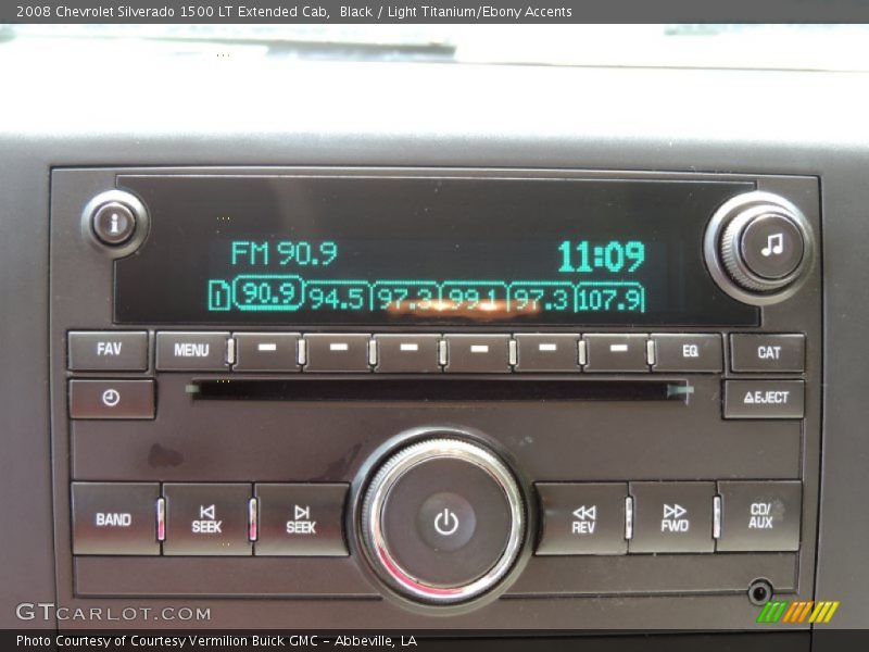 Black / Light Titanium/Ebony Accents 2008 Chevrolet Silverado 1500 LT Extended Cab