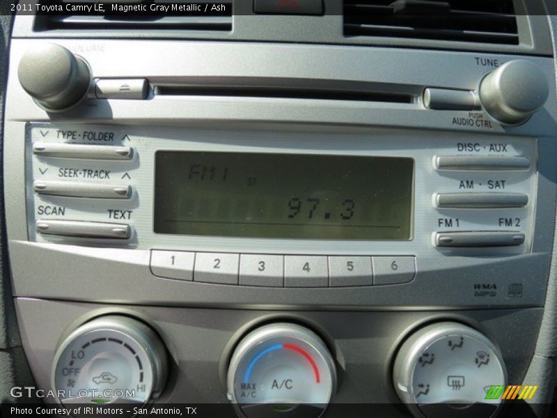 Magnetic Gray Metallic / Ash 2011 Toyota Camry LE