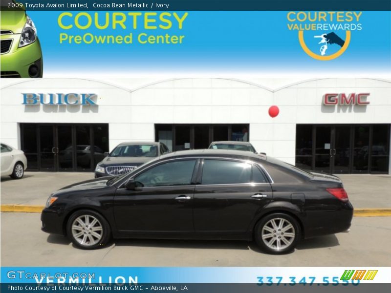 Cocoa Bean Metallic / Ivory 2009 Toyota Avalon Limited