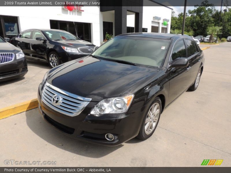 Cocoa Bean Metallic / Ivory 2009 Toyota Avalon Limited