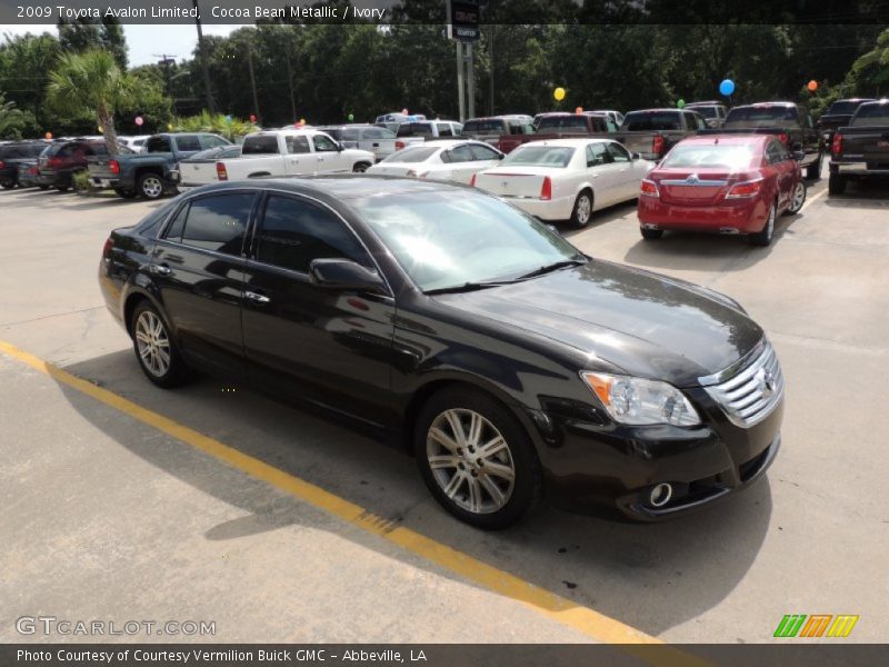 Cocoa Bean Metallic / Ivory 2009 Toyota Avalon Limited