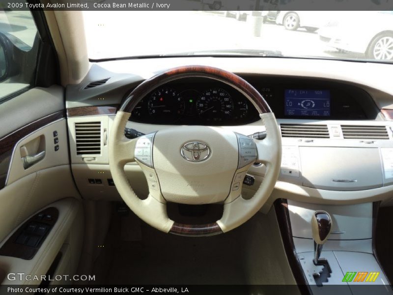Cocoa Bean Metallic / Ivory 2009 Toyota Avalon Limited