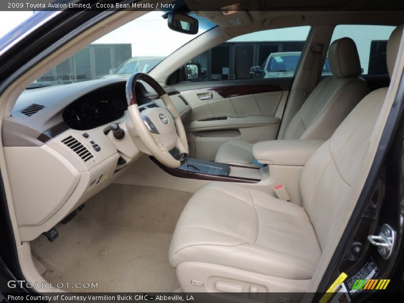 Cocoa Bean Metallic / Ivory 2009 Toyota Avalon Limited