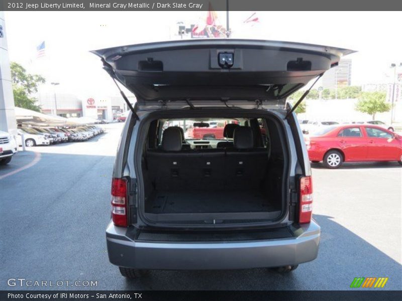 Mineral Gray Metallic / Dark Slate Gray 2012 Jeep Liberty Limited