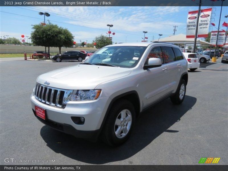 Bright Silver Metallic / Black 2013 Jeep Grand Cherokee Laredo