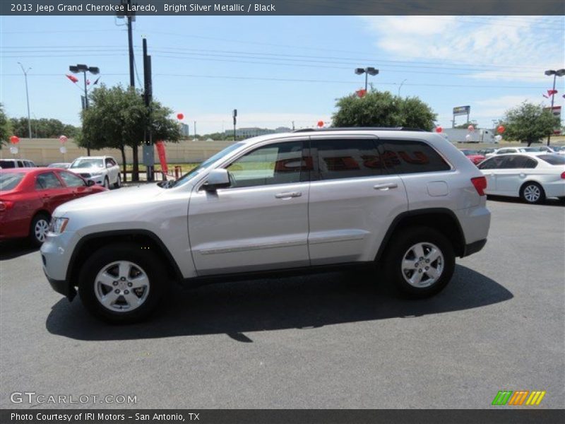 Bright Silver Metallic / Black 2013 Jeep Grand Cherokee Laredo