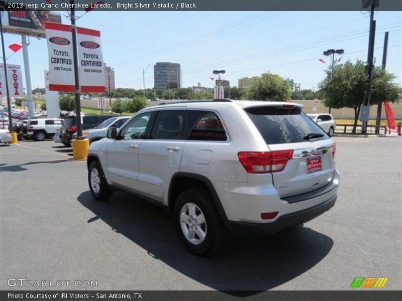 Bright Silver Metallic / Black 2013 Jeep Grand Cherokee Laredo