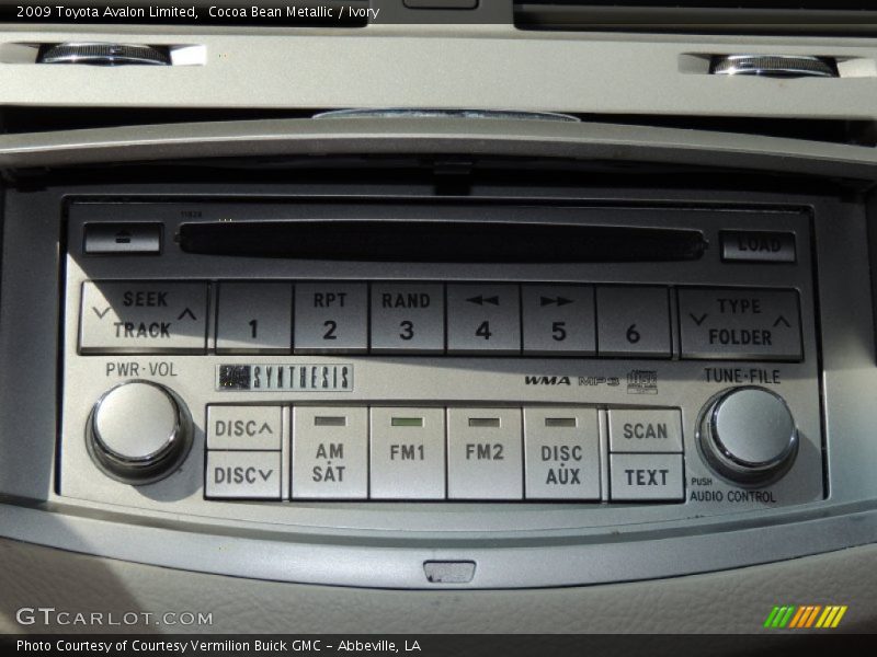 Cocoa Bean Metallic / Ivory 2009 Toyota Avalon Limited