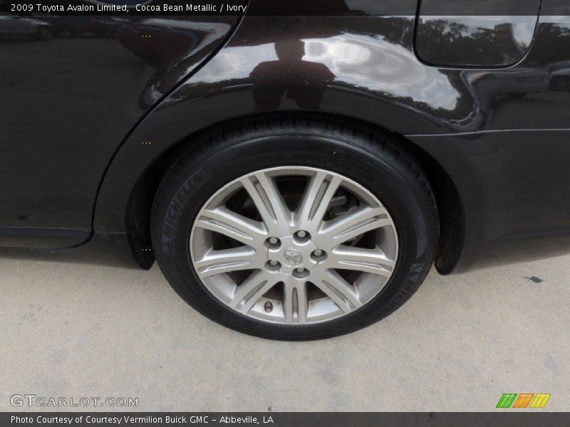 Cocoa Bean Metallic / Ivory 2009 Toyota Avalon Limited