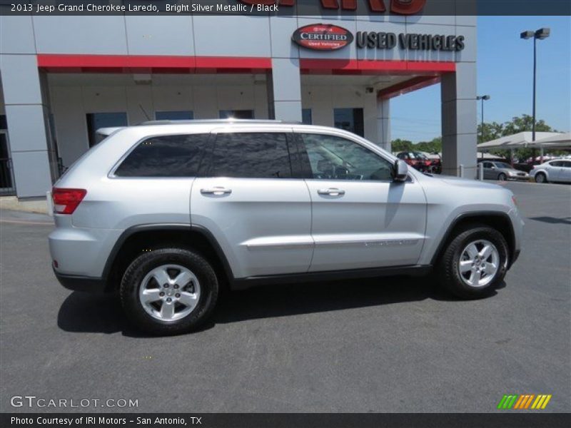 Bright Silver Metallic / Black 2013 Jeep Grand Cherokee Laredo