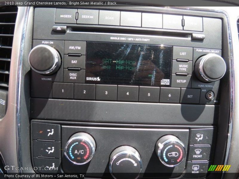 Bright Silver Metallic / Black 2013 Jeep Grand Cherokee Laredo