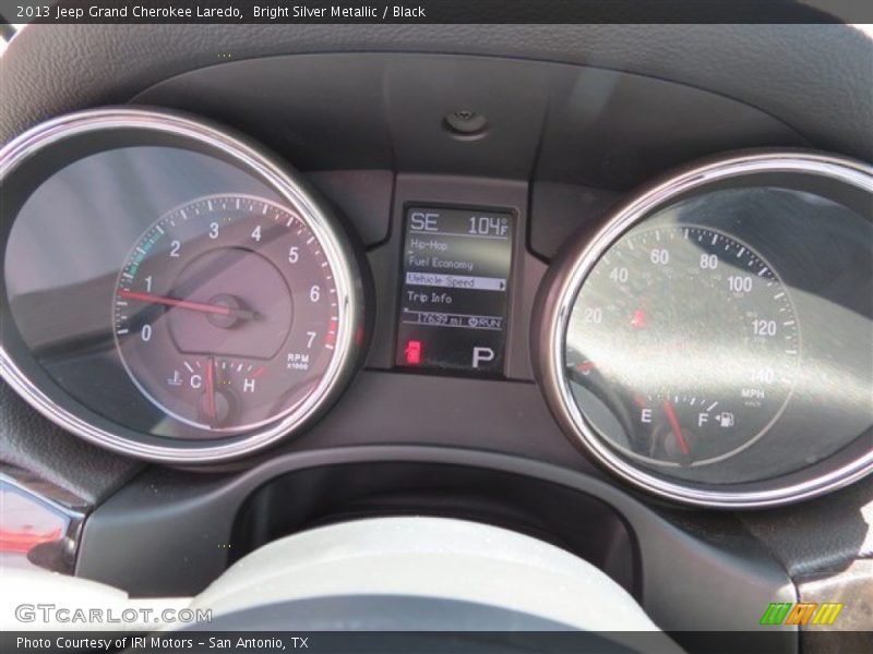 Bright Silver Metallic / Black 2013 Jeep Grand Cherokee Laredo