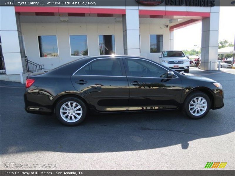 Attitude Black Metallic / Ivory 2012 Toyota Camry LE