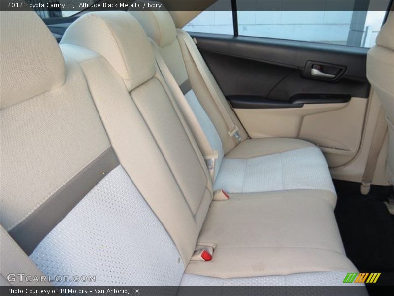 Attitude Black Metallic / Ivory 2012 Toyota Camry LE