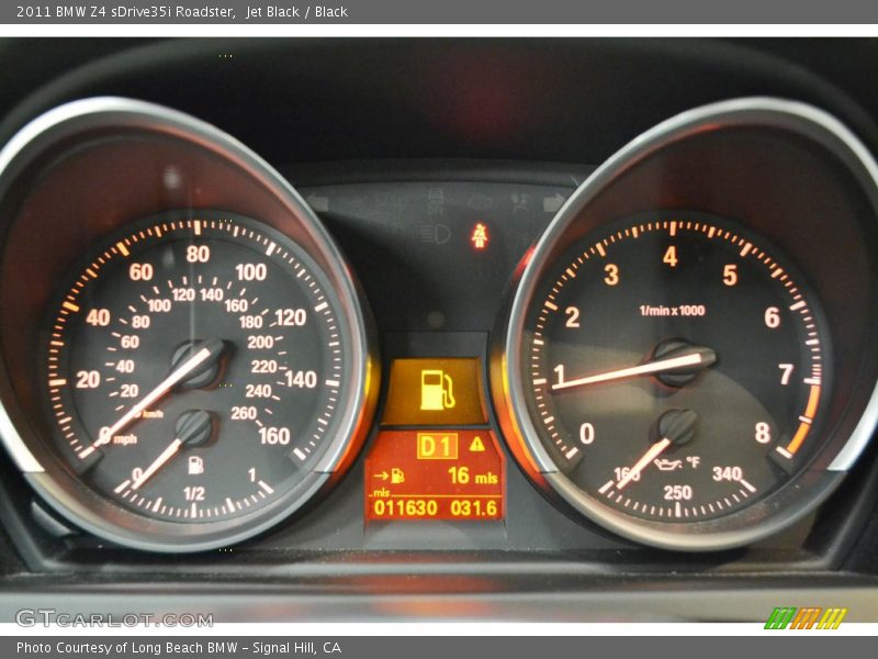  2011 Z4 sDrive35i Roadster sDrive35i Roadster Gauges
