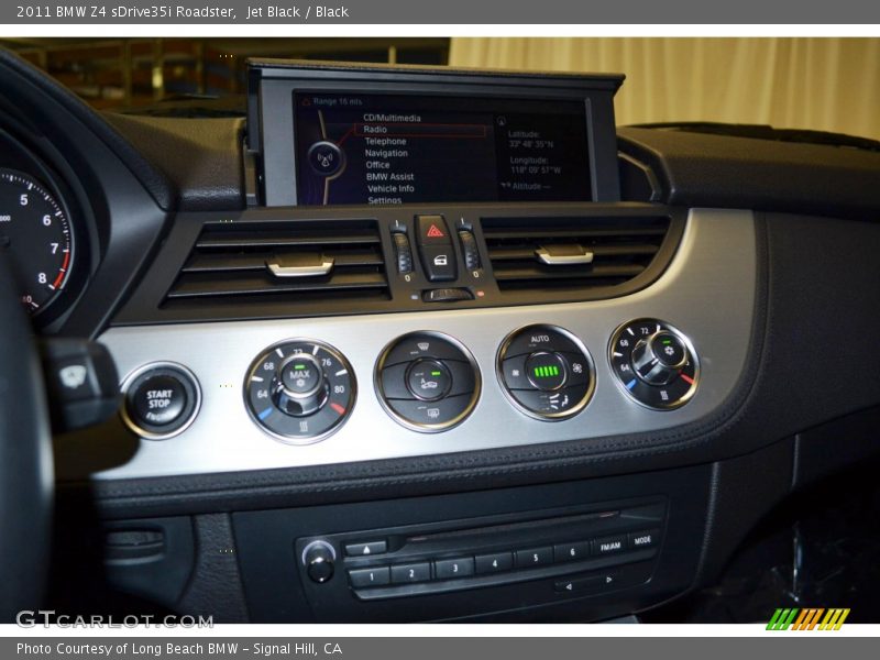 Jet Black / Black 2011 BMW Z4 sDrive35i Roadster